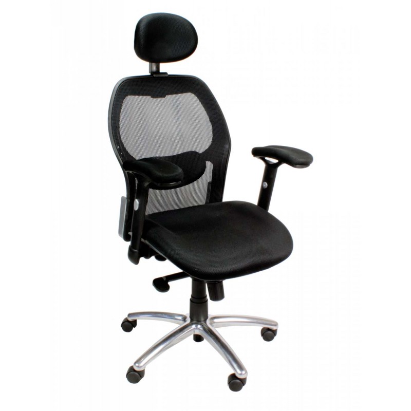 Mesh Chairs Good Quality Black Adj Arms Headrest Mesh Chairs